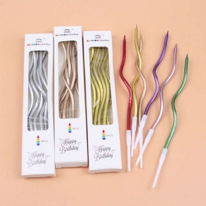 Set 3 hộp nến xoắn